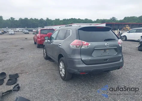 2015 Nissan Rogue Sv z USA, uszkodzony, nr VIN 5N1AT2MK8FC798219